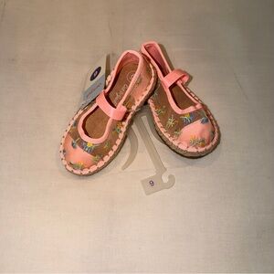 (3 for $20 or 5 for $30) Cat & Jack Pink Floral Kids Shoes
